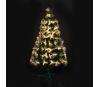 Sapin de Noel Los Angeles Blanc Fibre Optique H90