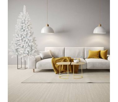 Sapin de Noel Artificiel Luxe Neige Floque H180