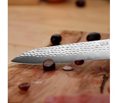 Couteau Santoku Pakka KOTAI - Type couteau de Chef japonais - Lame 18 cm