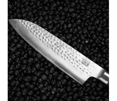 Couteau Santoku Pakka KOTAI - Type couteau de Chef japonais - Lame 18 cm