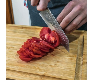 Couteau Santoku Bunka KOTAI - Type couteau de Chef japonais - Lame 17 cm