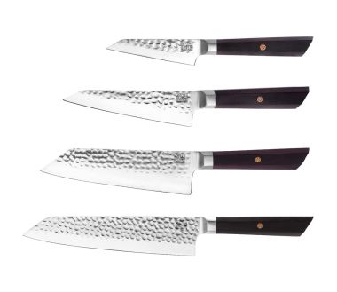 Set Complet 4 couteaux Bunka KOTAI - Type couteaux japonais