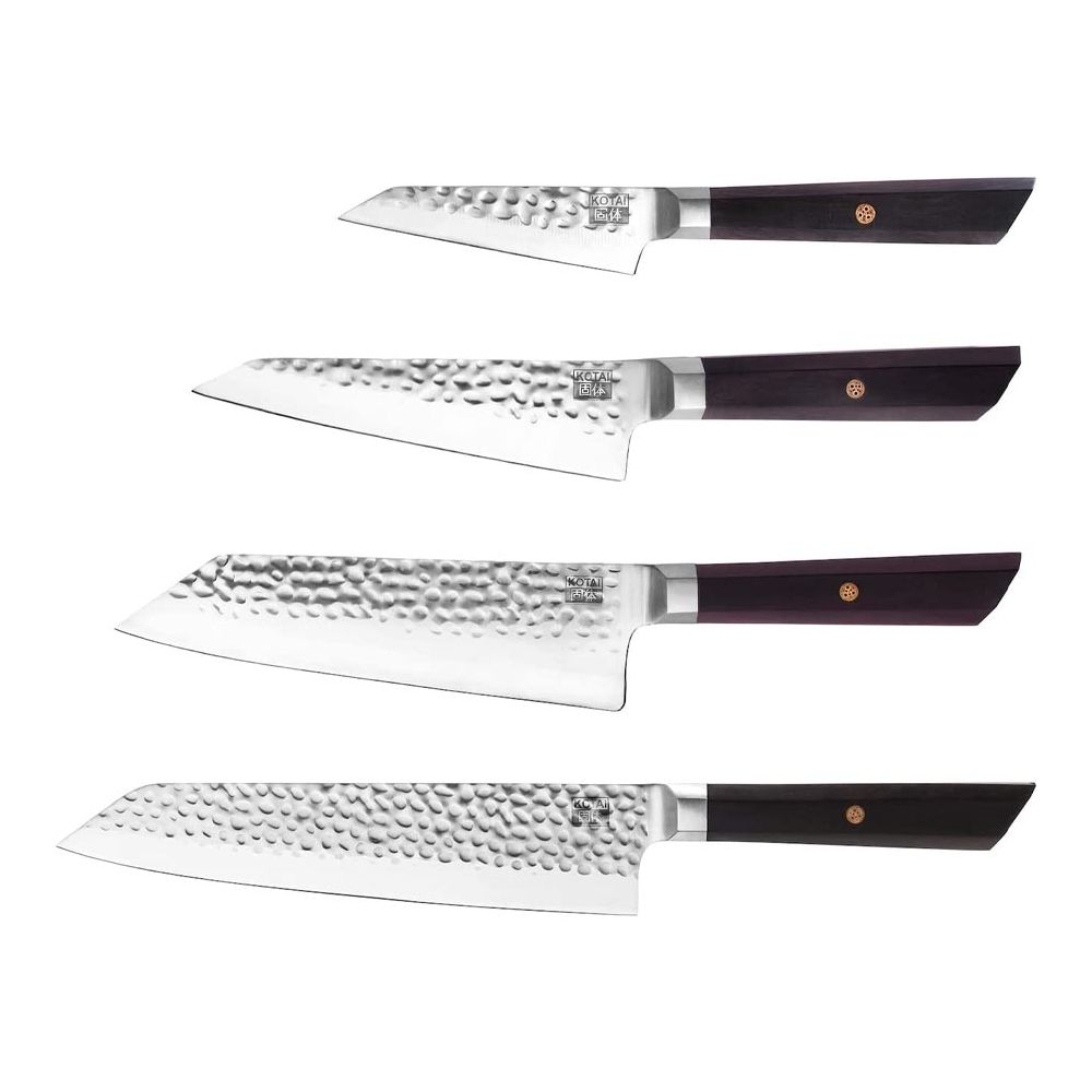 Set Complet 4 couteaux Bunka KOTAI - Type couteaux japonais