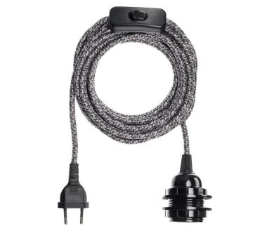 Luminaire corde Bala fil électrique Gentleman - Coton édition limitée