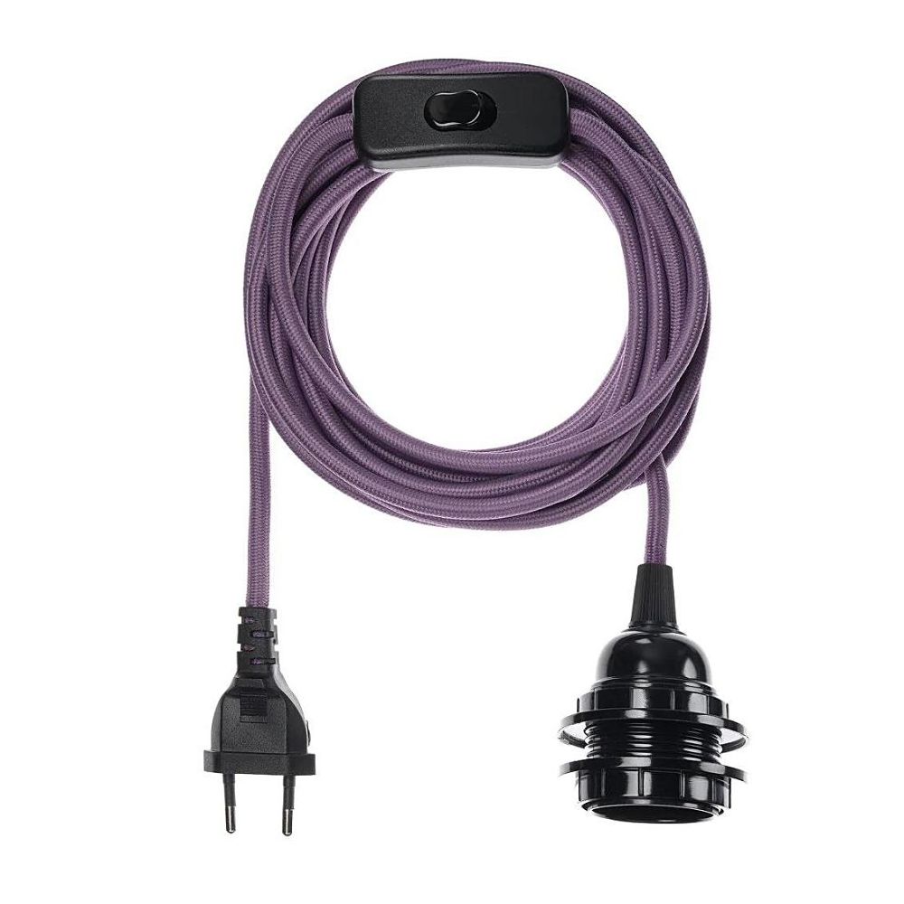 Hoopzï - Luminaire Bala fil électrique - Purple Edition limitée