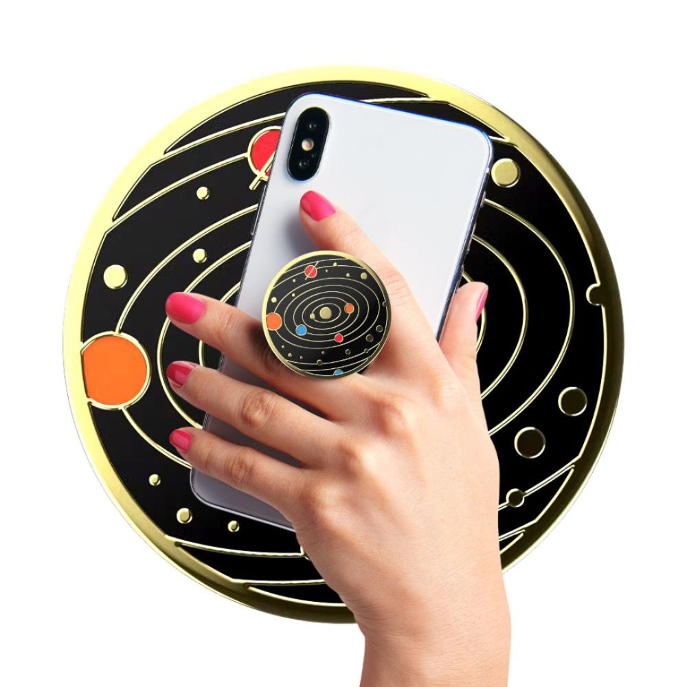 Poignée de téléphone PopGrip PopSockets - Enamel Solar Flare