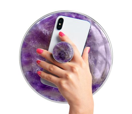 Poignée de téléphone PopGrip PopSockets - Amethyst