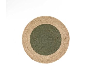 Tapis rond bicolore Napoli