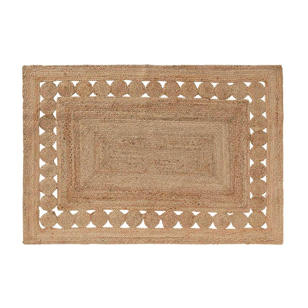 Tapis rectangulaire en jute Balita