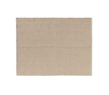 Tapis rectangulaire en jute et coton Livio