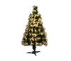 Sapin de Noel Las Vegas Fleurs Blanc Fibre Optique - H90 - secteur