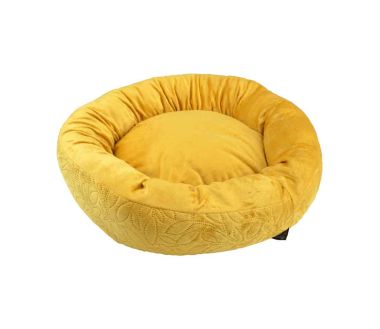 Coussin Rond Donut Polyester D50 x H16 cm Boho