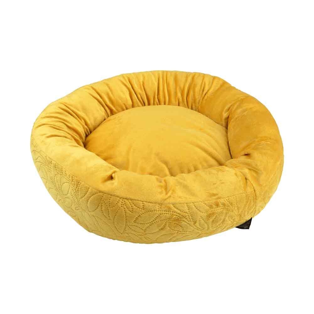 Coussin Rond Donut Polyester D50 x H16 cm Boho