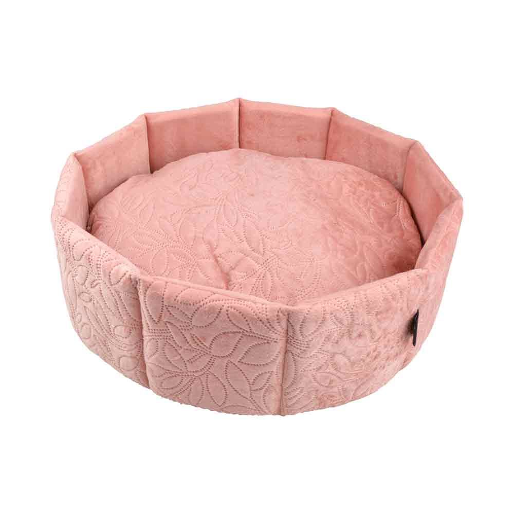 Panier Rond Polyester D48 x H16 cm Boho