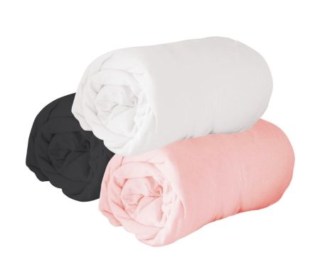 Lot de 3 draps housse Jersy 140-1