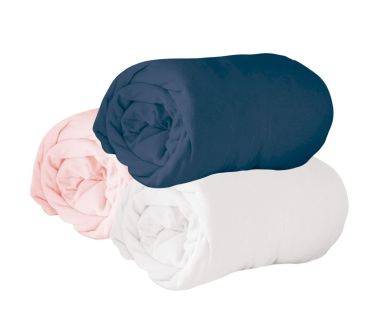 Lot de 3 draps housse Jersy 160-2