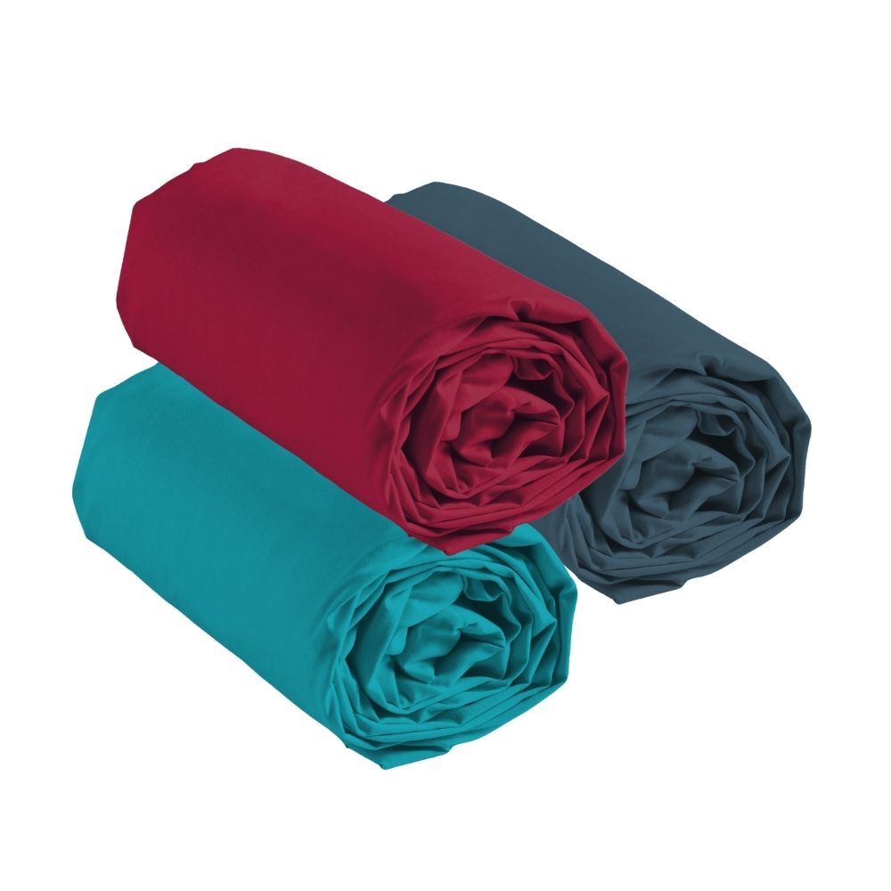 Lot de 3 draps housse Lina 90-4