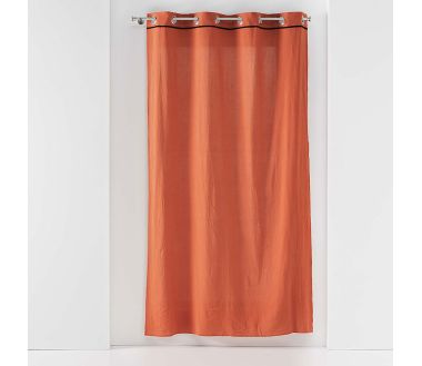 Lot de 2 rideaux Linette Douceur d'intérieur - Terracotta 135 x 240