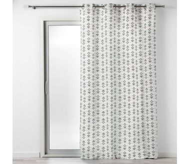 Lot de 2 rideaux Letiko Douceur d'intérieur - blanc  140 x 240