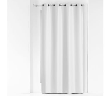 Lot de 2 rideaux Essentiel Douceur d'intérieur - Blanc 140 x 260