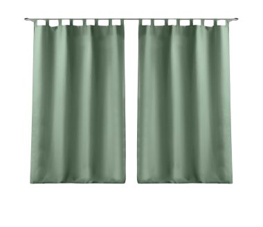 Lot de 2 rideaux Essentiel Douceur d'intérieur - Sauge 140 x 260