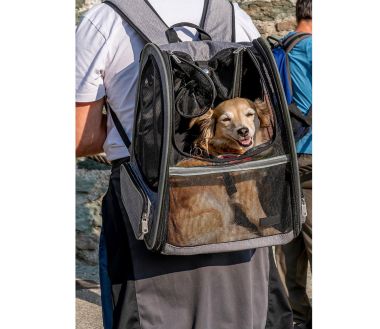 Sac à Dos de Transport Animaux Extensible