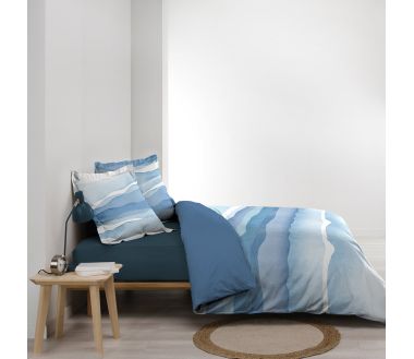 Housse de couette + 2 taies d'oreiller Azzurra