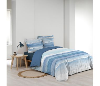 Housse de couette + 2 taies d'oreiller Azzurra