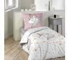 Pack 4 pièces LiliRose - Parure de lit avec 2 draps housse