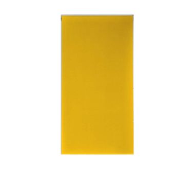 Lot de 2 stores enrouleur Occult Douceur d'intérieur - 60 x 90 cm Jaune