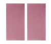 Lot de 2 stores enrouleur Occult Douceur d'intérieur - 60 x 90 cm Rose