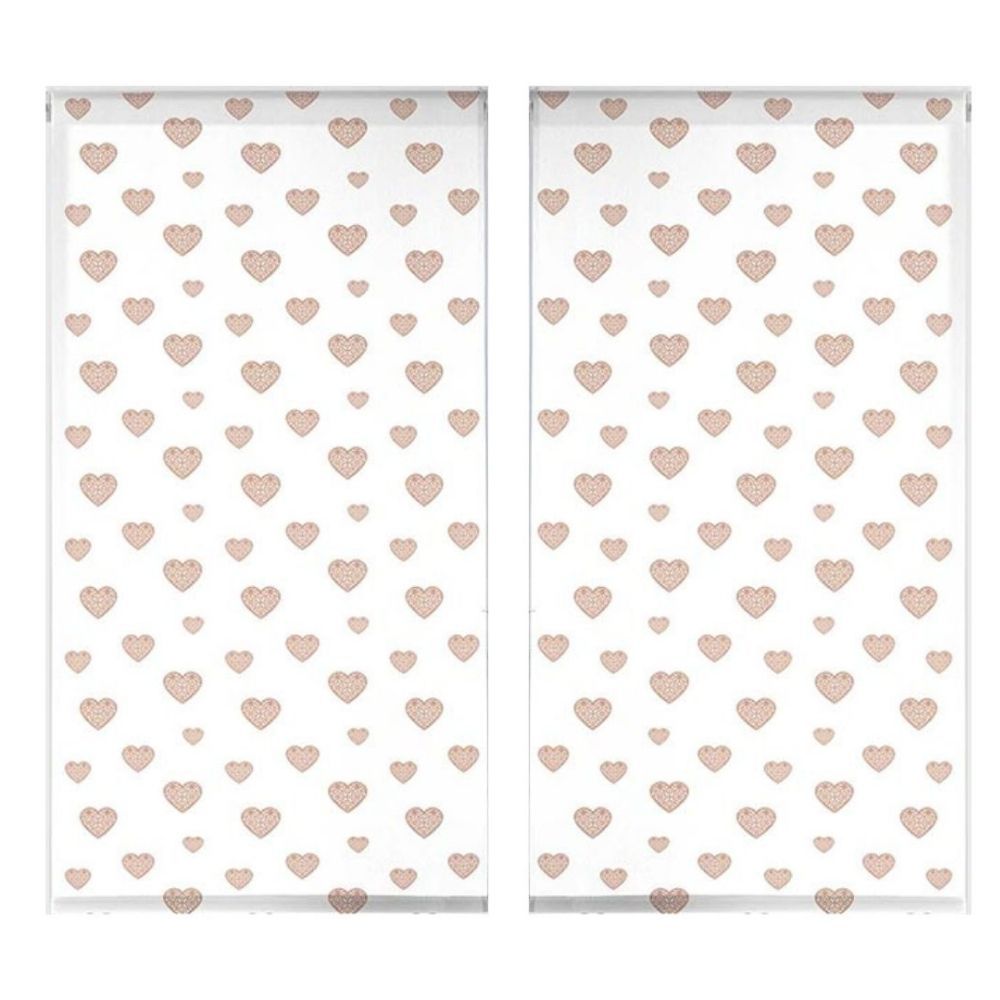 Lot de 2 stores enrouleur tamisant Piccolino - 60 x 90 cm Rose