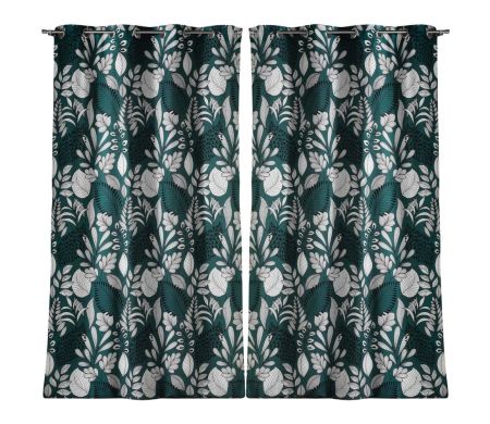 Lot de 2 rideaux Panabel - 140 x 240 cm Bleu