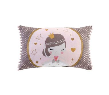 Lot de 2 coussins déco Petite Princesse