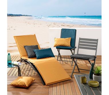 Lot de 2 coussins Siesta - Jaune