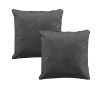 Lot de 2 coussins Siesta - gris