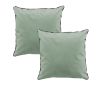 Lot de 2 coussins Siesta - Sauge