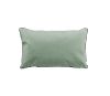 Lot de 2 coussins Siesta - Sauge rectangle