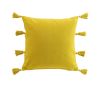 Lot de 2 coussins Tasselina - Jaune