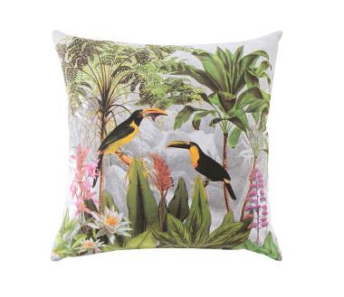 Lot de 2 housses de coussin déco Sweet Bird