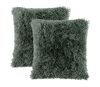 Lot de 2 housses de coussin déco Marilou