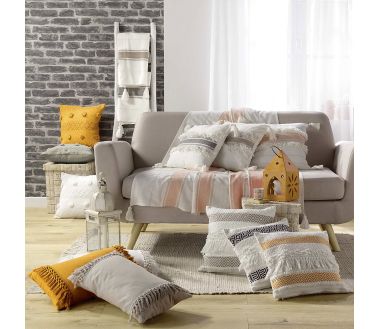 Lot de 2 coussins Zya - Orange