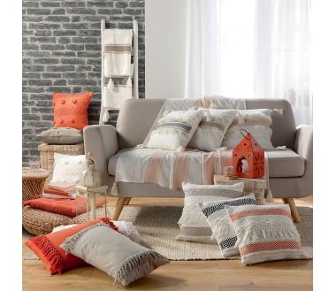 Lot de 2 coussins Zya - Orange