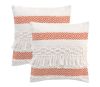 Lot de 2 coussins Zya - Orange