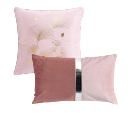 Lot de 2 coussins Bloomy Blushy