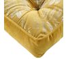 Lot de 2 coussins de sol Adelor Jaune