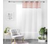 Lot de 2 voilages Jolibel - 137 x 240 cm Rose