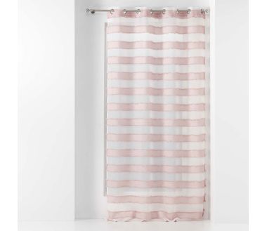 Lot de 2 voilages Lalina - 140 x 260 cm Rose