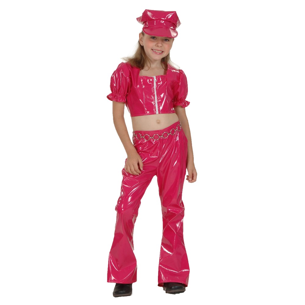 Costume Disco Girl Rose : Vente de déguisements Disco et Costume Disco Girl  Rose