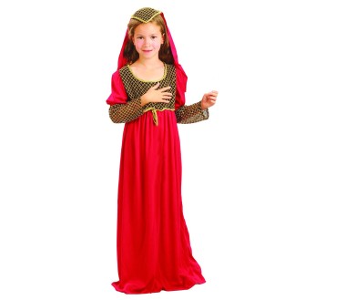 costume juliette rouge enfant